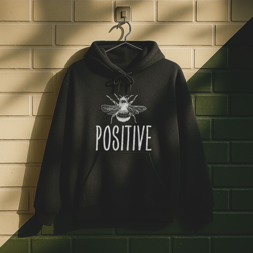 Bee Positive Hoodie