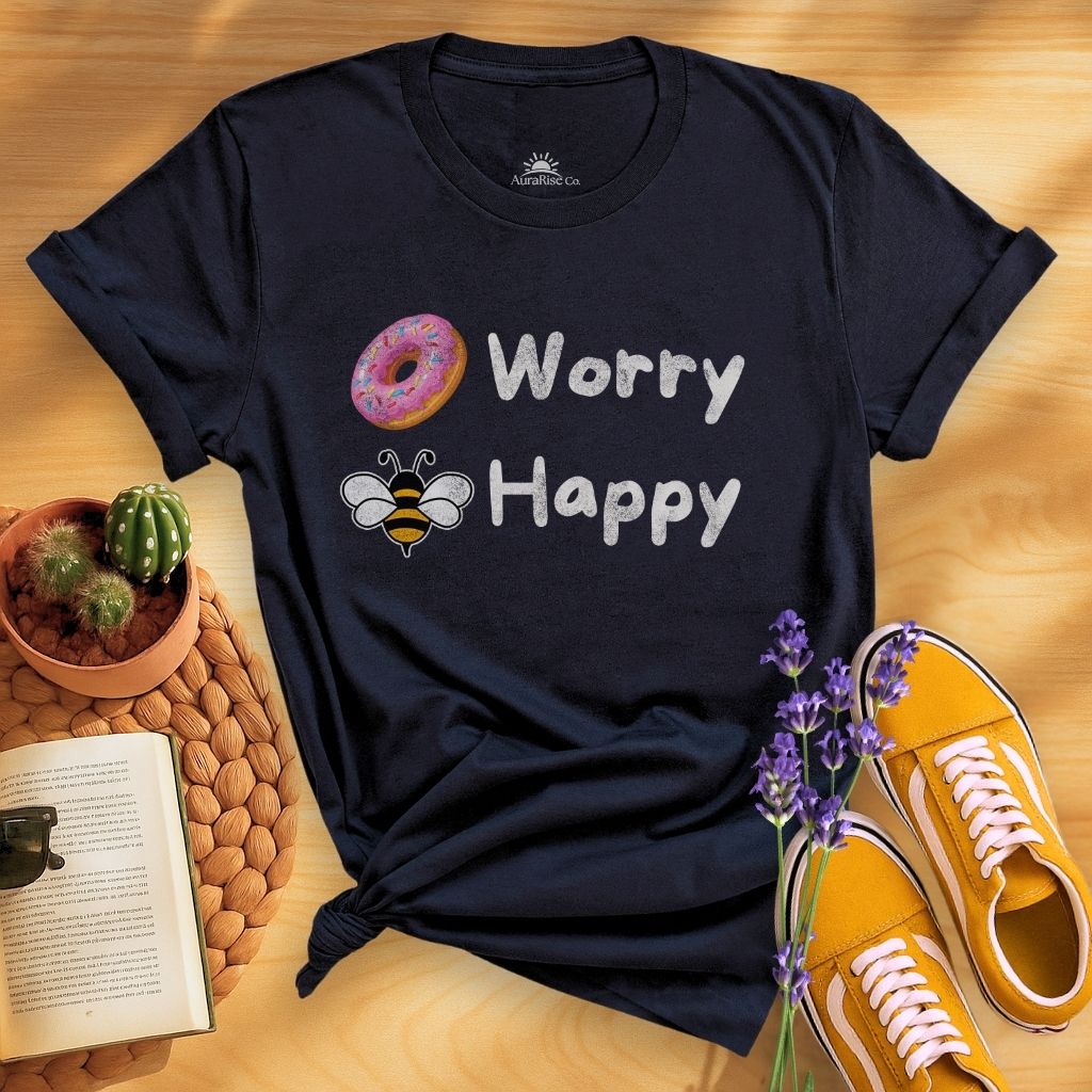 Donut Worry Bee Happy T-Shirt