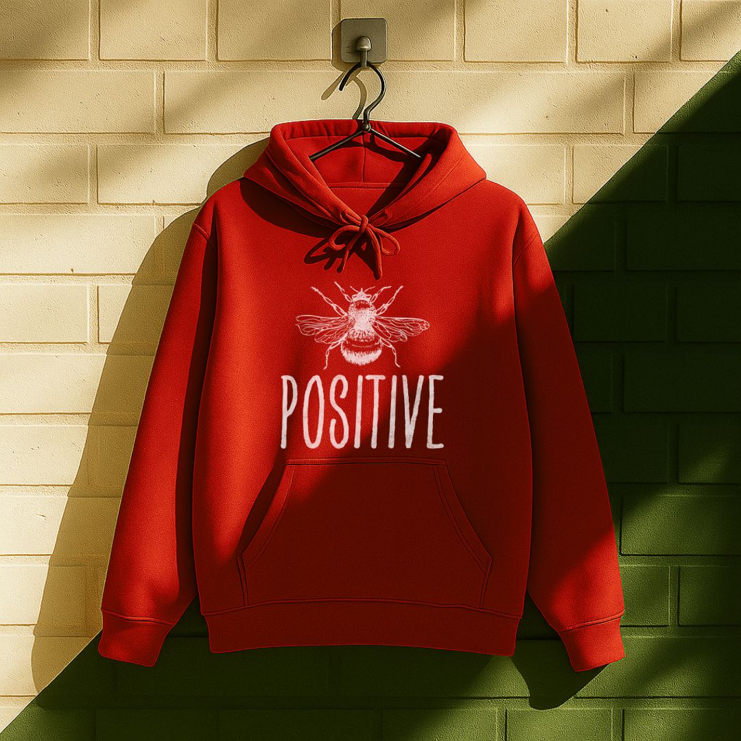 Bee Positive Hoodie