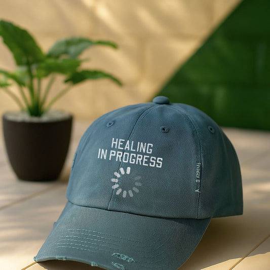 Healing In Progress Distressed Cap