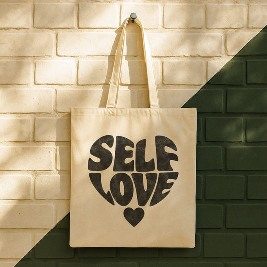 Self Love Tote Bag (15" x 16")