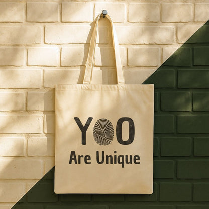 You Are Unique Tote Bag (15" x 16")