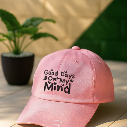 Good Days On My Mind Distressed Cap