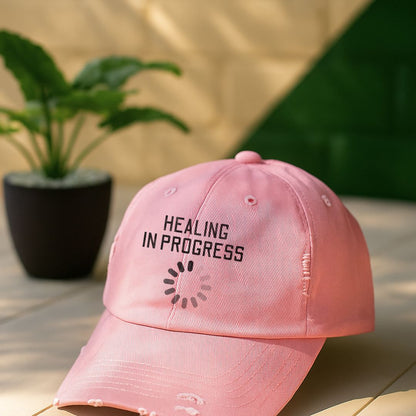 Healing In Progress Distressed Cap